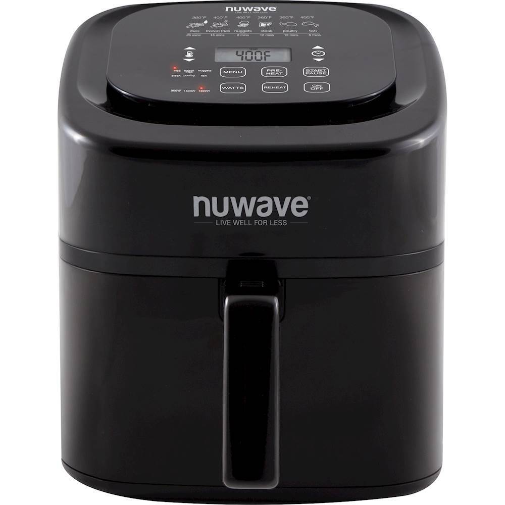 NuWave - 6 qt. Digital Air Fryer - Black_0