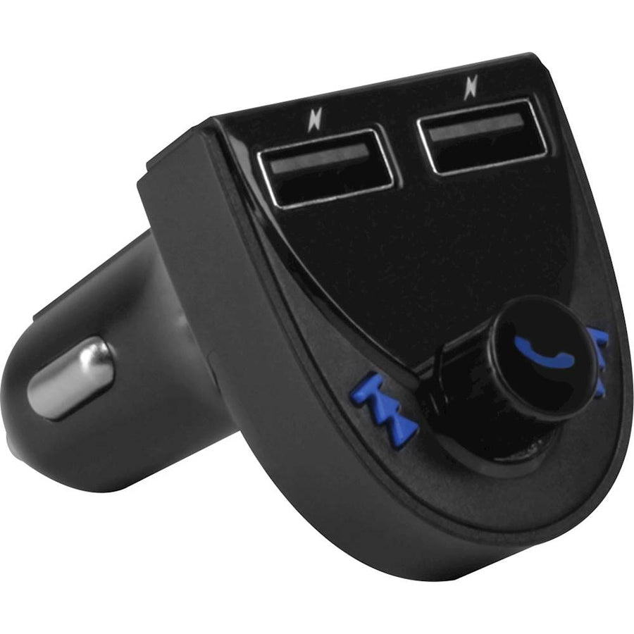 Aluratek - Audio Receiver and FM Transmitter for Most Bluetooth-Enabled Devices - Black_0
