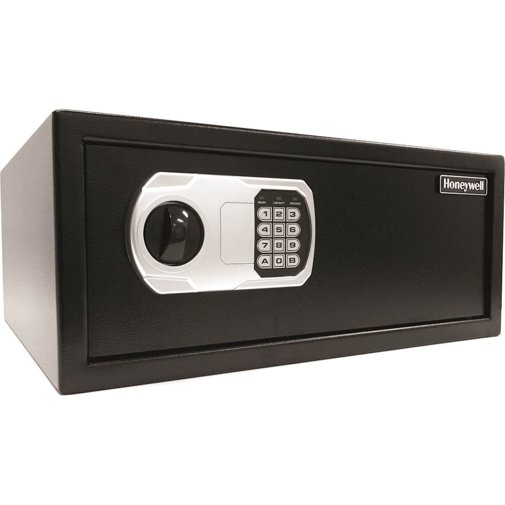 Honeywell - 1.14 Cu. Ft. Security Safe with Electronic Lock - Black_1