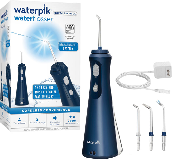 Waterpik - Cordless Plus Water Flosser - Blue_5