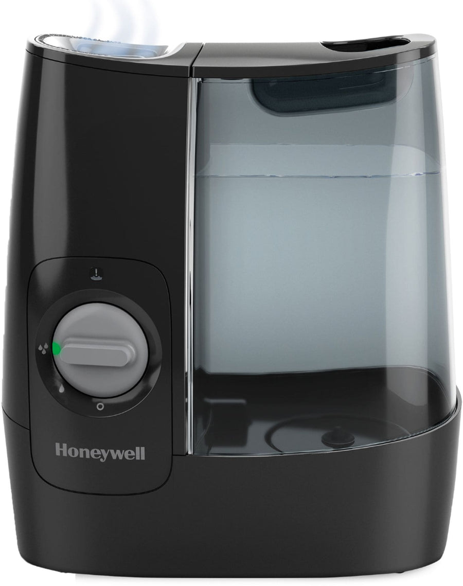 Honeywell HWM845 Warm Mist Humidifier with Essential oil cup, Filter Free - Black_0