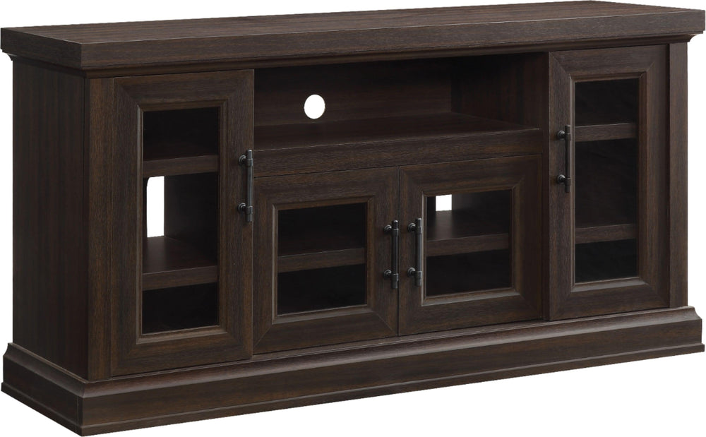 Whalen Furniture - TV Cabinet for Most Flat-Panel TVs Up to 70" - Brown_1