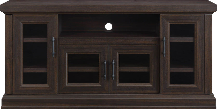 Whalen Furniture - TV Cabinet for Most Flat-Panel TVs Up to 70" - Brown_0