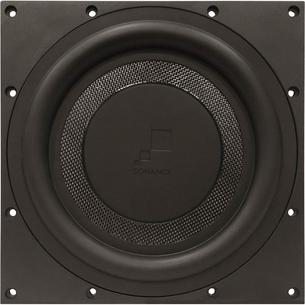 Sonance - Reference Series 10" Passive In-Wall Subwoofer (Each) - Paintable White_0