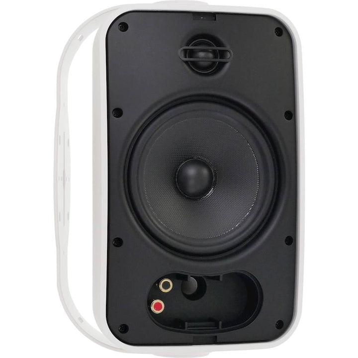 Sonance - Mariner 6-1/2" 2-Way Outdoor Surface Mount Speakers (Pair) - Paintable White_4