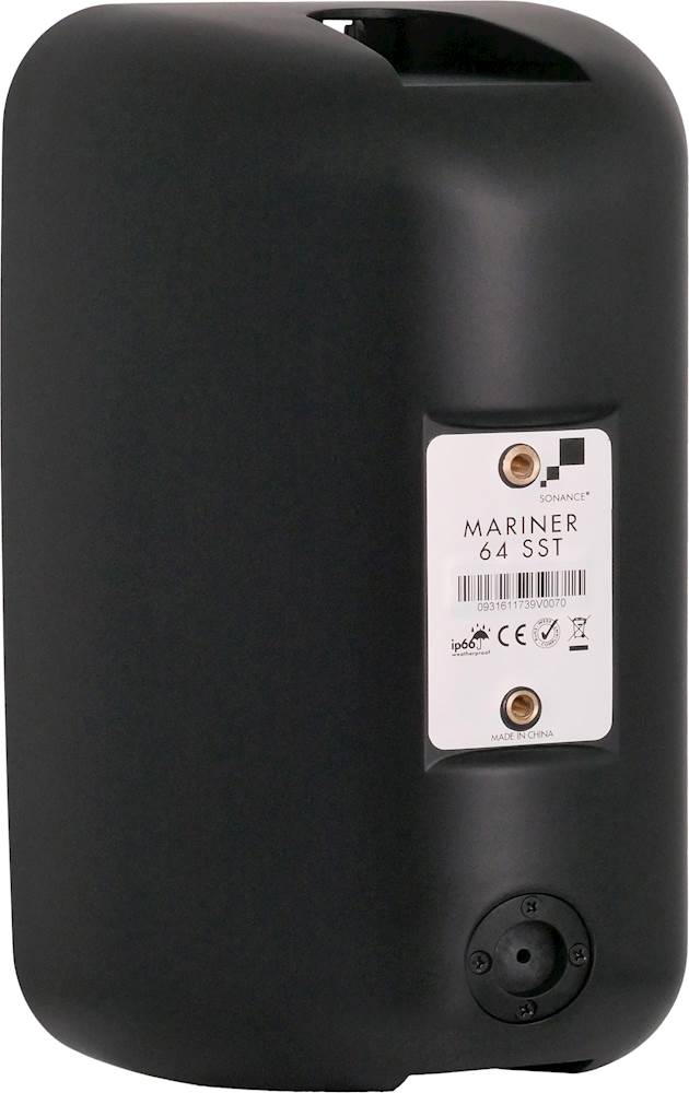 Sonance - Mariner Series  6-1/2" 2-Way SST Outdoor Surface Mount Speaker (Each) - Black_1
