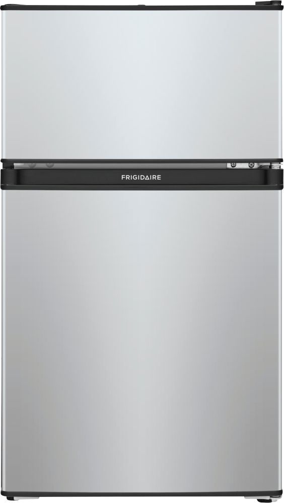 Frigidaire - 3.1 Cu. Ft. Mini Fridge with Built-In Freezer - Silver_0