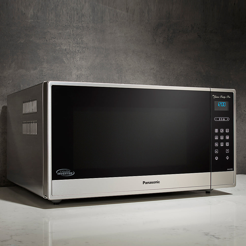 Panasonic - Genius Prestige Plus 1.6 Cu. Ft. Microwave with Sensor Cooking - Stainless steel_5