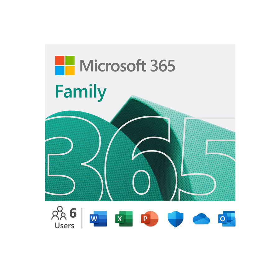 Microsoft 365 Family (Up to 6 People) (12-Month Subscription) - Android, Apple iOS, Mac OS, Windows [Digital] - Auto Renewal_0