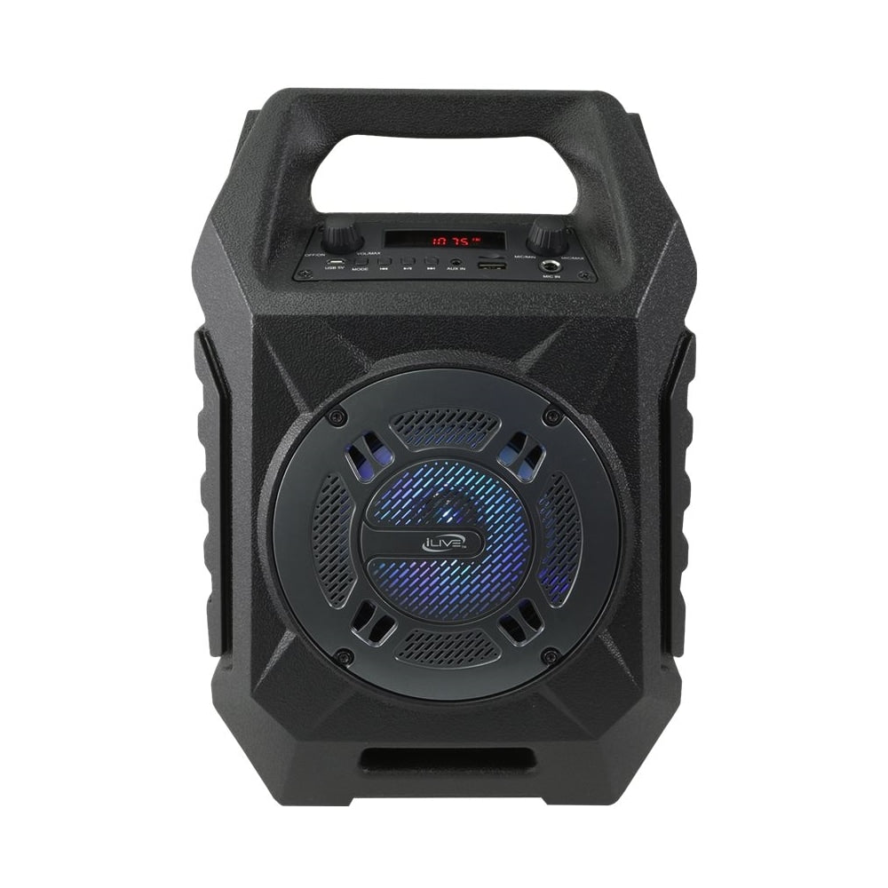 iLive - Tailgate ISB408B Portable Bluetooth Speaker - Black_0