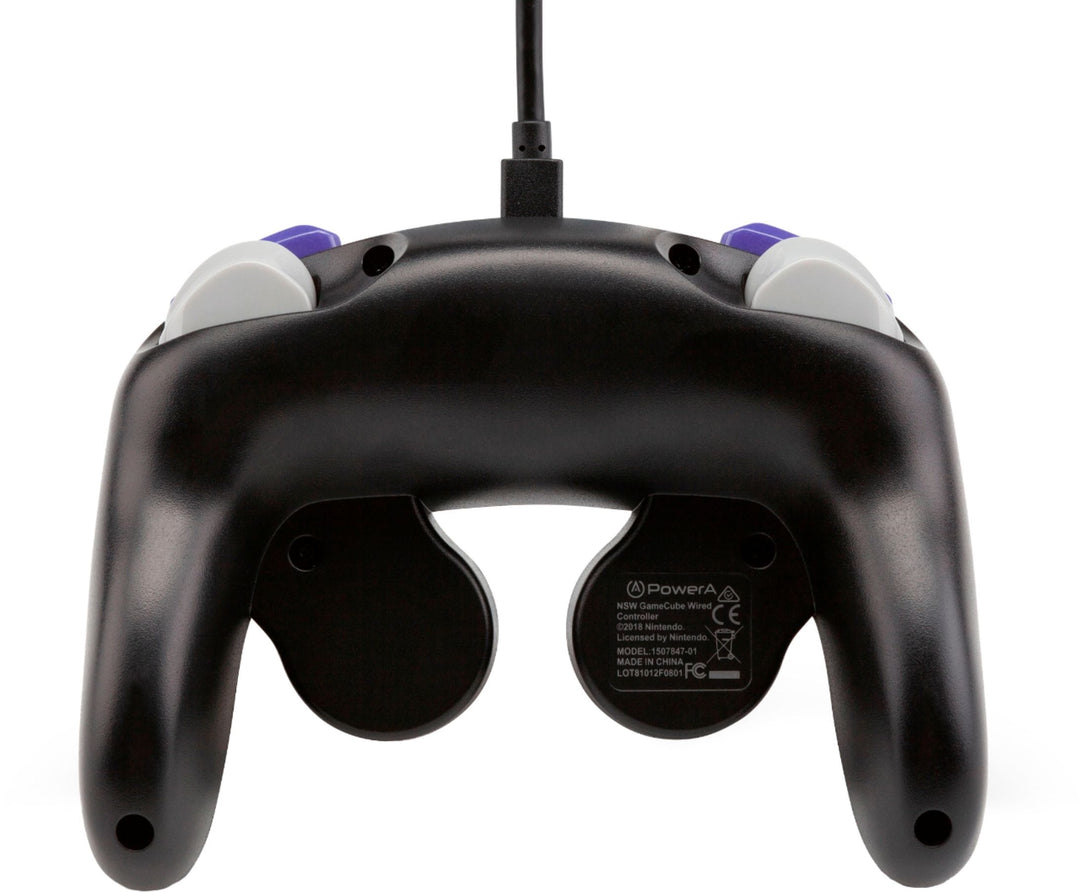 PowerA - GameCube Style Wired Controller for Nintendo Switch - Wired: Black_3