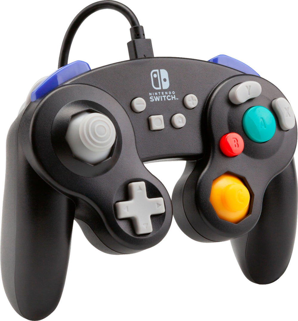 PowerA - GameCube Style Wired Controller for Nintendo Switch - Wired: Black_1