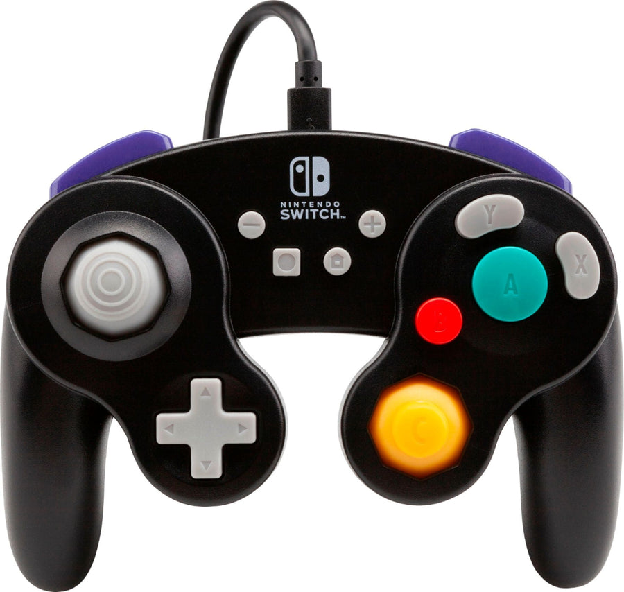 PowerA - GameCube Style Wired Controller for Nintendo Switch - Wired: Black_0