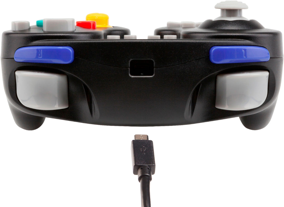 PowerA - GameCube Style Wired Controller for Nintendo Switch - Wired: Black_8