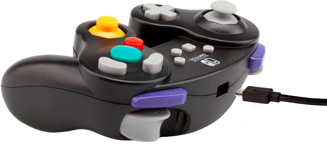 PowerA - GameCube Style Wired Controller for Nintendo Switch - Wired: Black_9