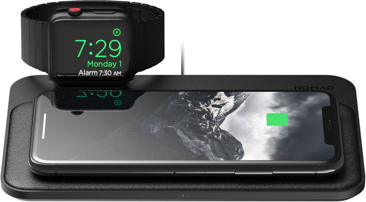Nomad - Wireless Charging Pad for iPhone and Apple Watch - Black_5