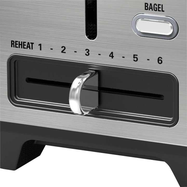 Bella Pro Series - 4-Slice Wide-Slot Toaster - Stainless Steel_6