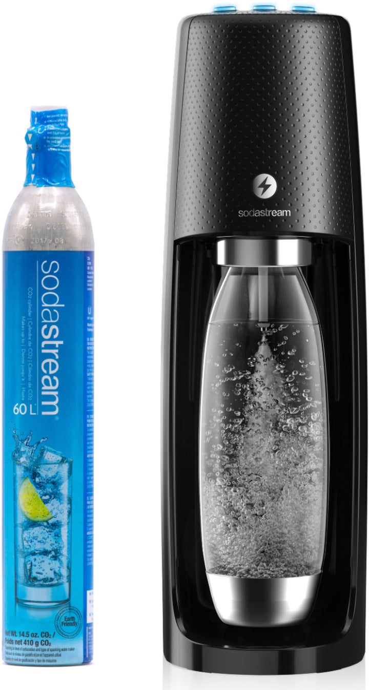 SodaStream - Fizzi One Touch Sparkling Water Maker Kit - Black_4