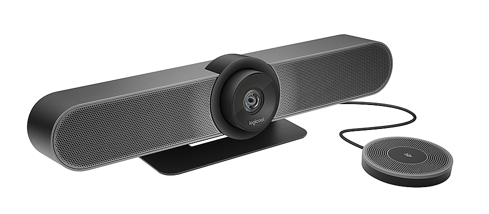 Logitech - MeetUp  3840 x 2160 Video Conferencing Kit with Expansion Microphone_0