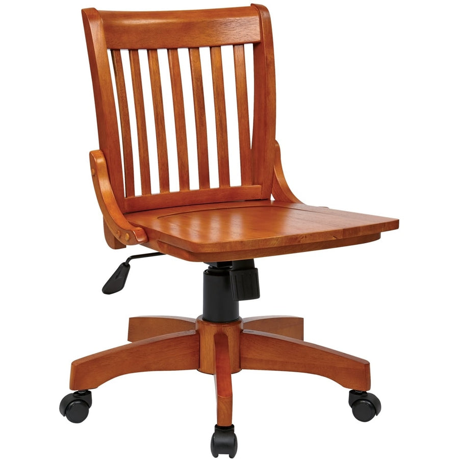 OSP Designs - Wood Bankers Home Office Wood Chair - Fruit Wood_0