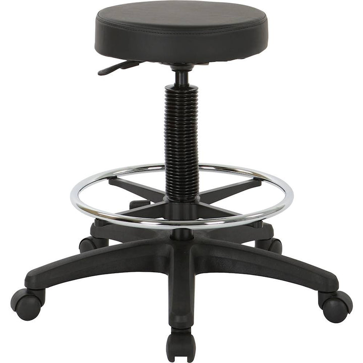 WorkSmart - Pneumatic Drafting Chair - Black_1