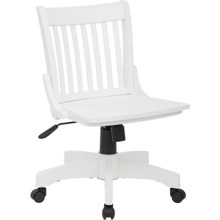OSP Designs - Wood Bankers Home Office Wood Chair - White_0