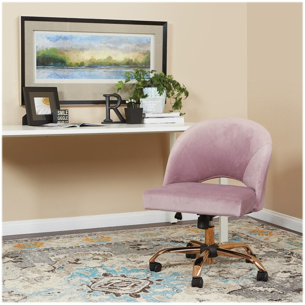 OSP Home Furnishings - Lula Office Chair - Purple_1