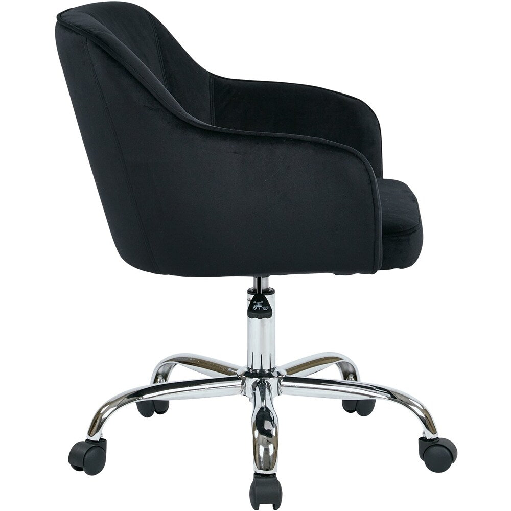 OSP Home Furnishings - Bristol Task Chair - Velvet Black_1