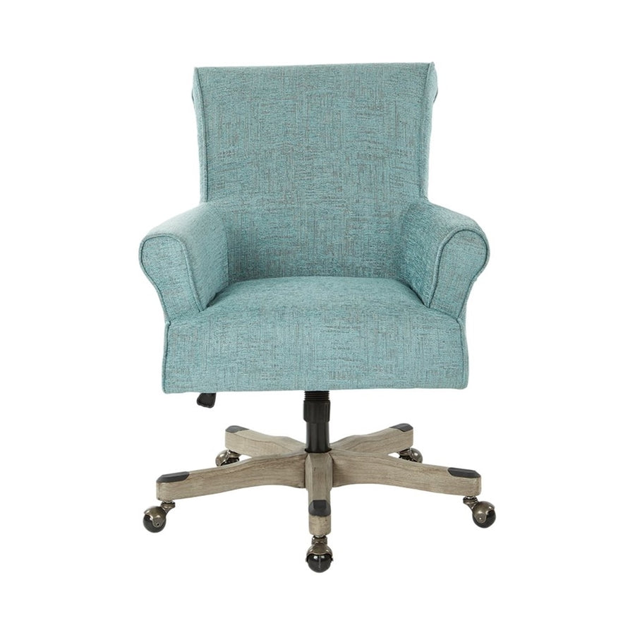 OSP Designs - Megan Polyester and Cotton Armchair - Turquoise_0