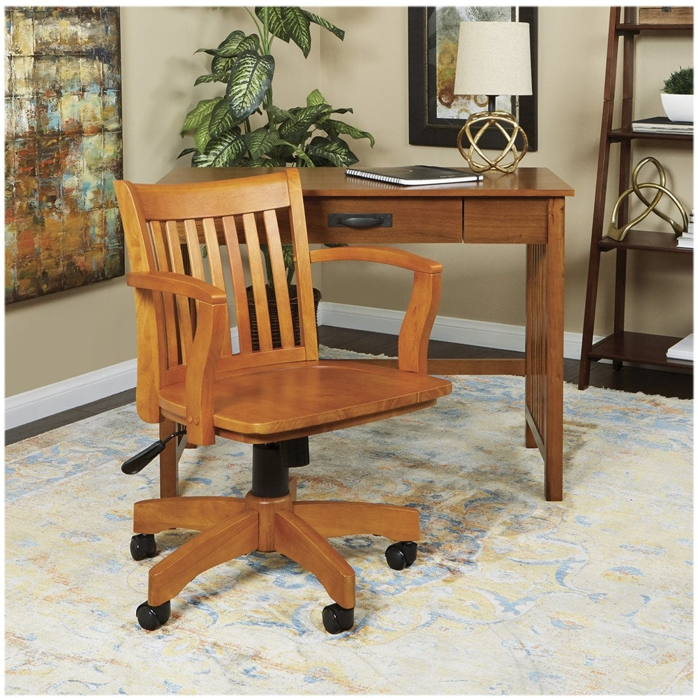 OSP Designs - Wood Bankers Home Wood Chair - Fruit Wood_1