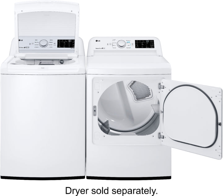 LG - 4.5 Cu. Ft. High-Efficiency Top-Load Washer with TurboDrum Technology - White_6