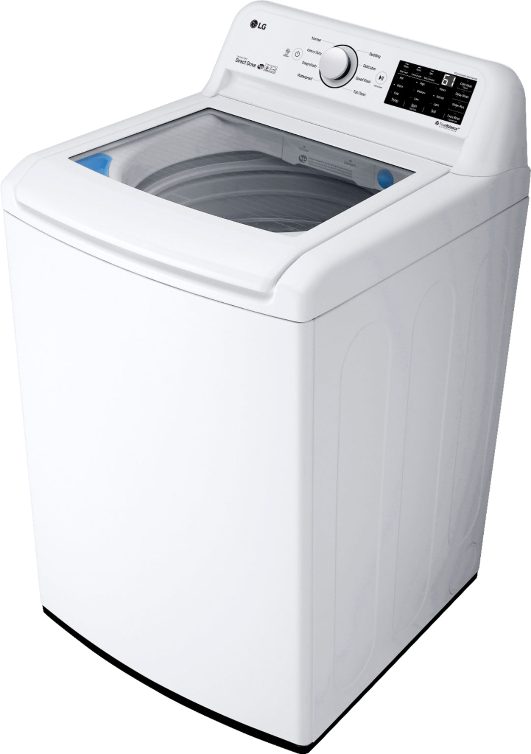 LG - 4.5 Cu. Ft. High-Efficiency Top-Load Washer with TurboDrum Technology - White_2