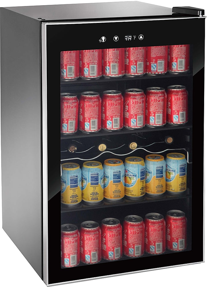 RCA - 110-Can Beverage Cooler - Stainless steel_1
