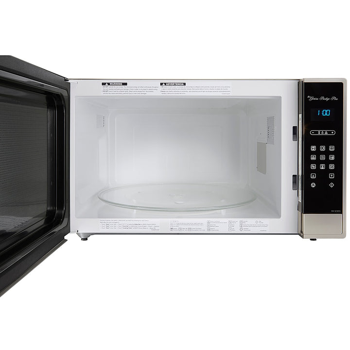 Panasonic - 2.2 Cu. Ft. 1250 Watt SE985S Microwave with Inverter and Sensor Cooking - Stainless steel_8