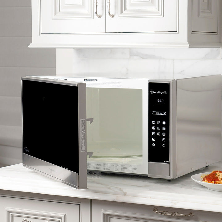 Panasonic - 2.2 Cu. Ft. 1250 Watt SE985S Microwave with Inverter and Sensor Cooking - Stainless steel_4