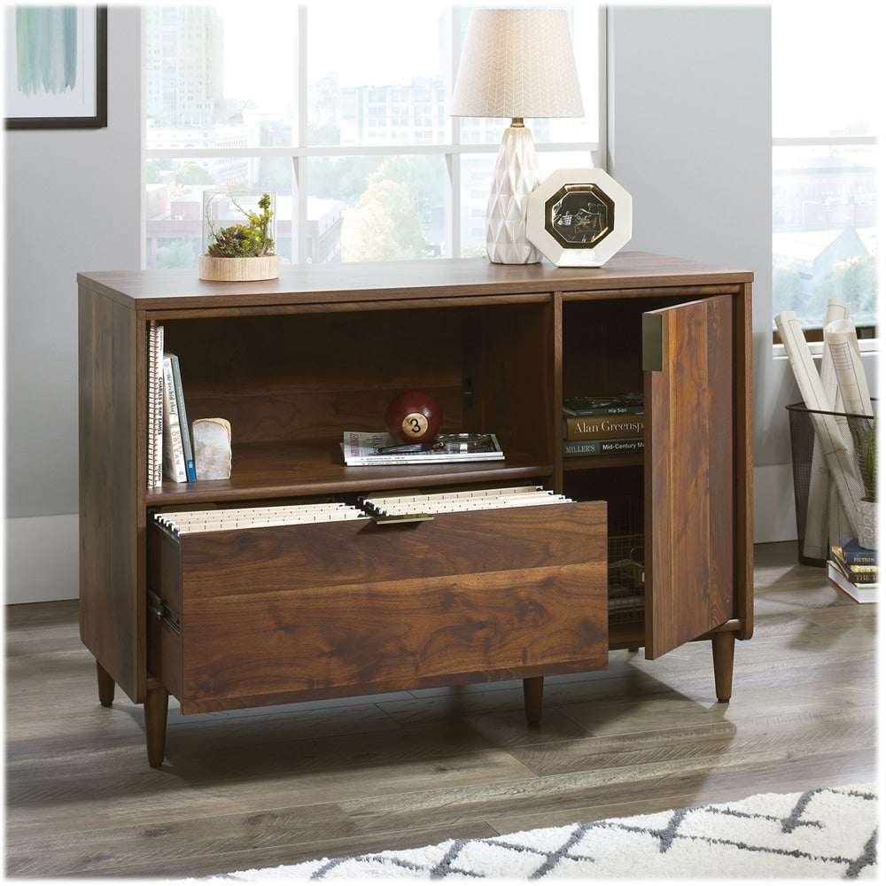 Sauder - Clifford Place Collection TV Cabinet for Most TVs Up to 46" - Grand Walnut_3