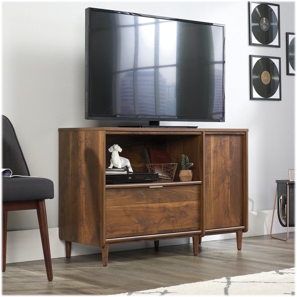 Sauder - Clifford Place Collection TV Cabinet for Most TVs Up to 46" - Grand Walnut_11