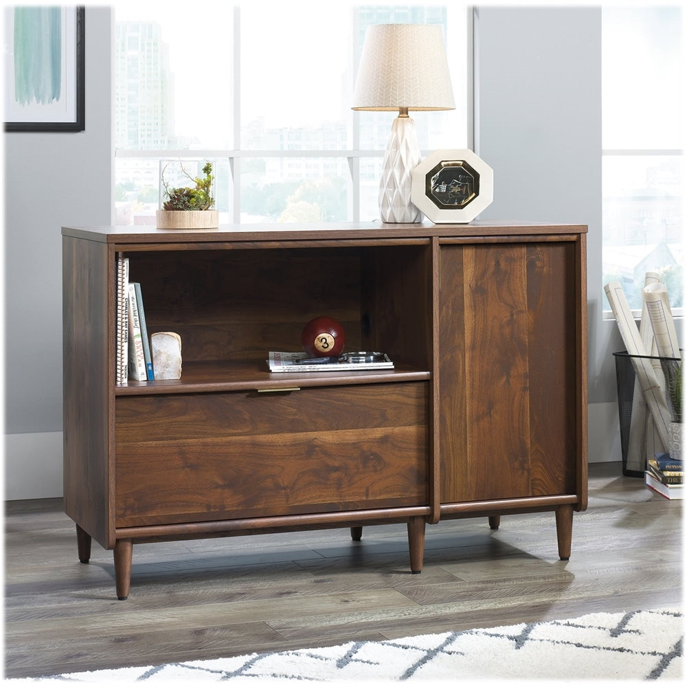 Sauder - Clifford Place Collection TV Cabinet for Most TVs Up to 46" - Grand Walnut_1