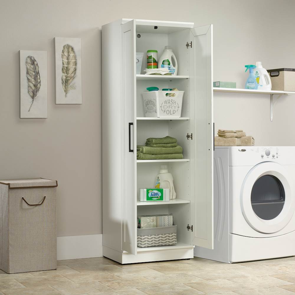 Sauder - HomePlus Collection Storage Cabinet - Soft White_5