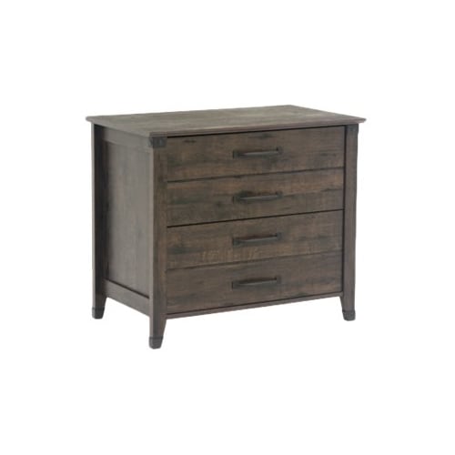 Sauder - Carson Forge Collection 2-Drawer Filing Cabinet - Coffee Oak_4
