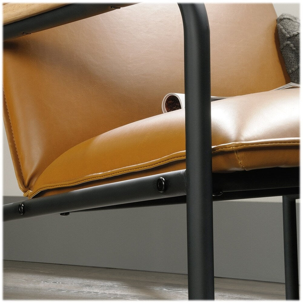 Sauder - Boulevard Café Collection 4-Leg Accent Chair - Camel_4
