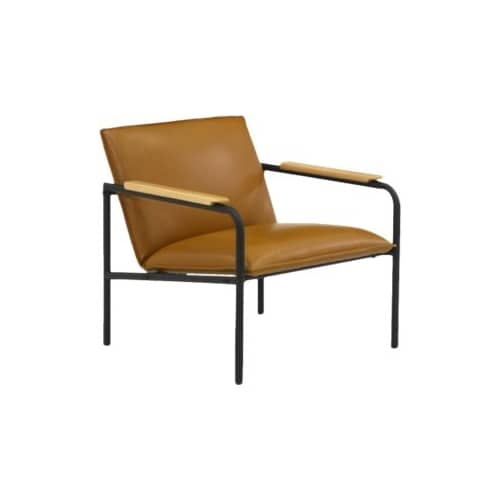Sauder - Boulevard Café Collection 4-Leg Accent Chair - Camel_7
