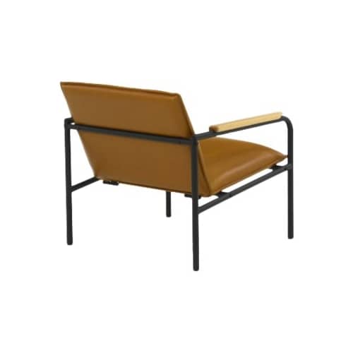 Sauder - Boulevard Café Collection 4-Leg Accent Chair - Camel_8