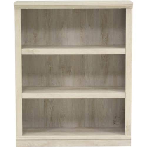 Sauder - Select Collection 3-Shelf Bookcase - Chalked Chestnut_0