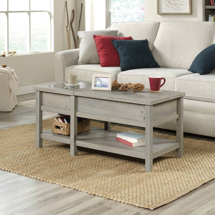 Sauder - Cottage Road Lift-top Coffee Table - Mystic Oak_8