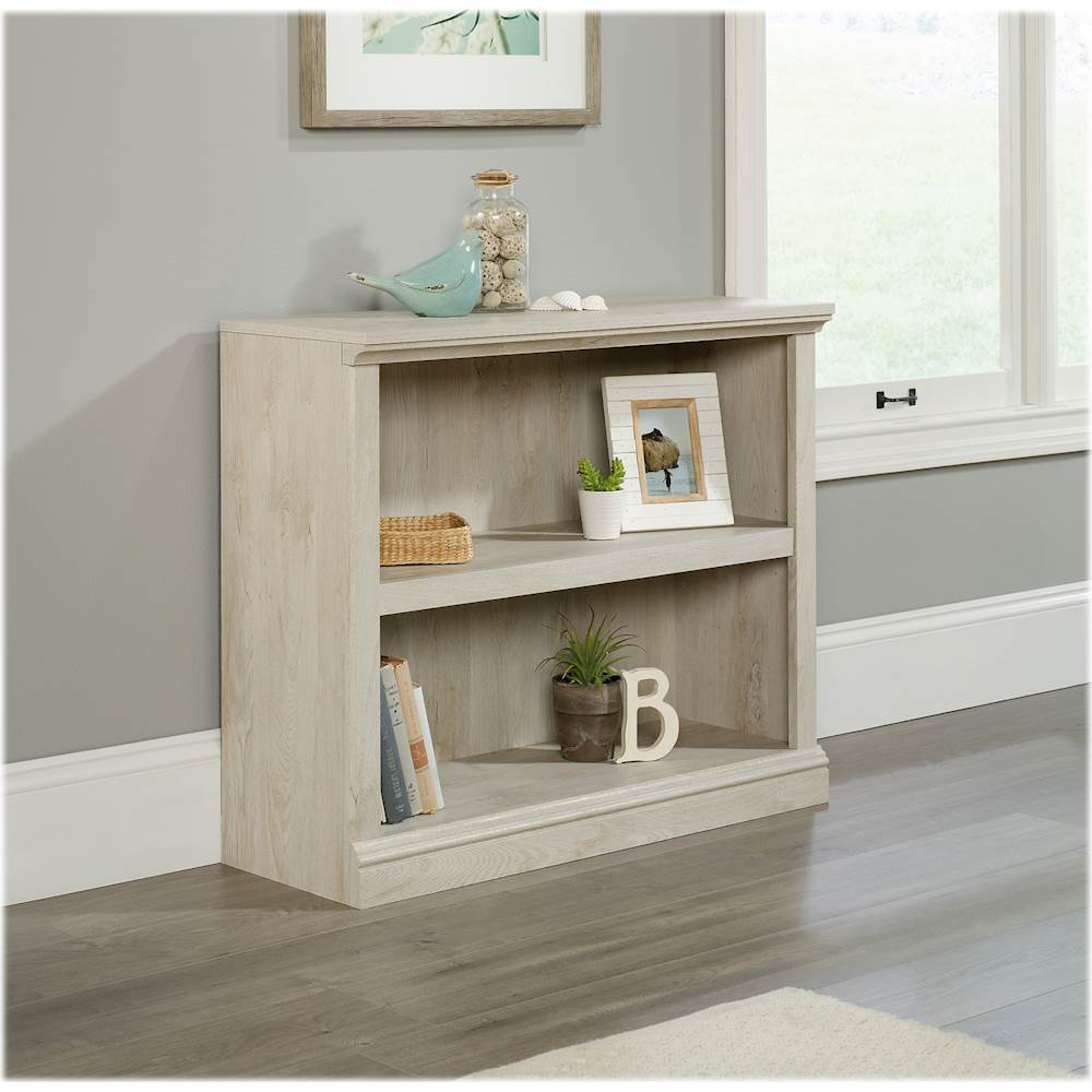 Sauder - Select 2-Shelf Bookcase - Chalked Chestnut_1