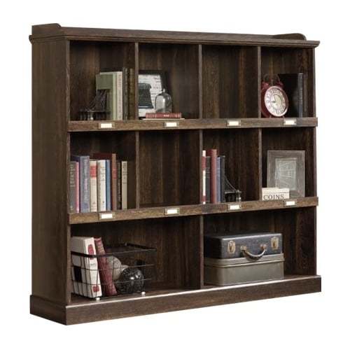 Sauder - Barrister Lane Collection 10-Shelf Bookcase - Iron Oak_2