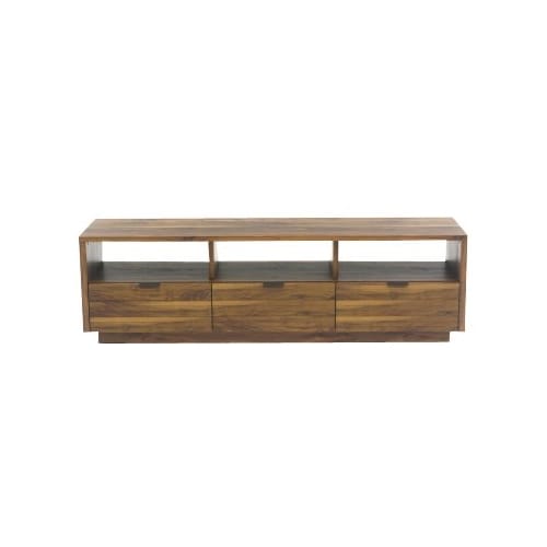 Sauder - Harvey Park Collection TV Cabinet for Most Flat-Panel TVs Up to 70" - Grand Walnut_0