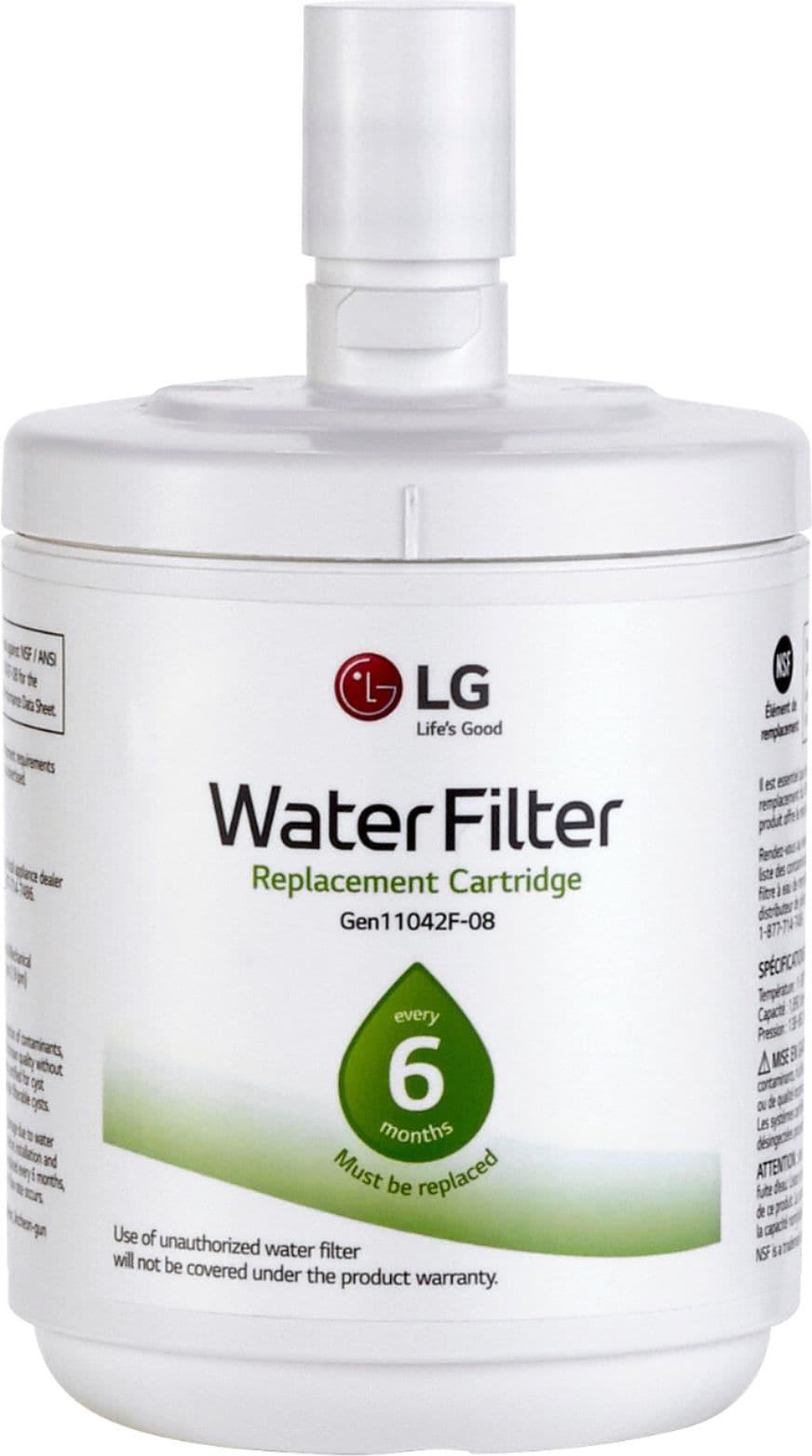 Water Filter for Select LG Refrigerators - White_0