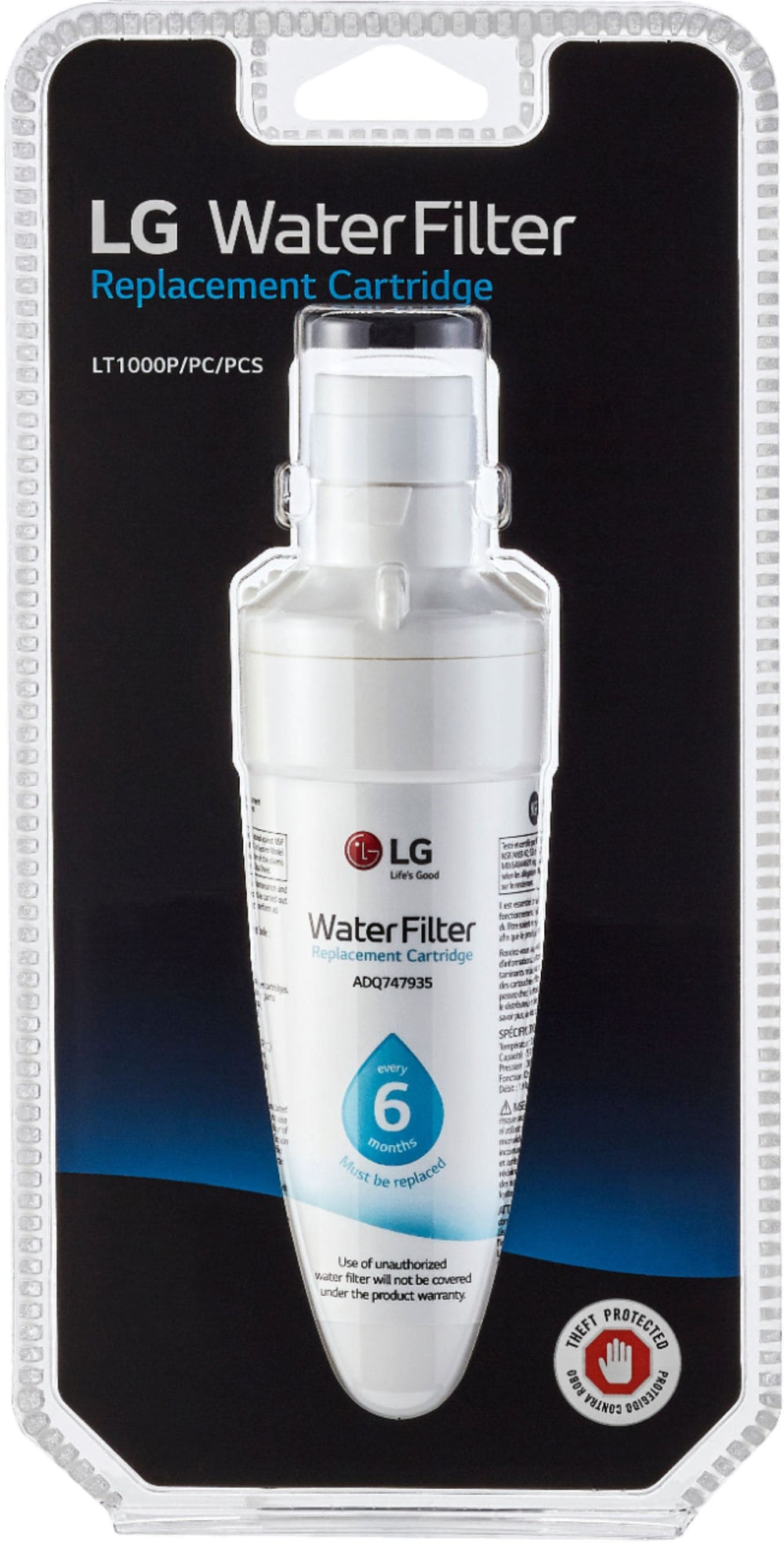 Water Filter for Select LG Refrigerators - White_1